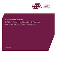FG225 Final non-Handbook Guidance for firms on the Consumer Duty thumbnail
